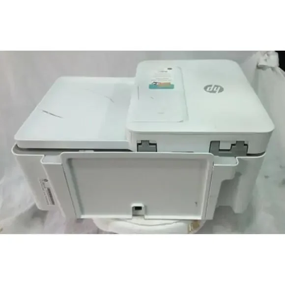 HP DeskJet Plus 4155 Wireless All-in-One Printer Print Scan Copy TESTED